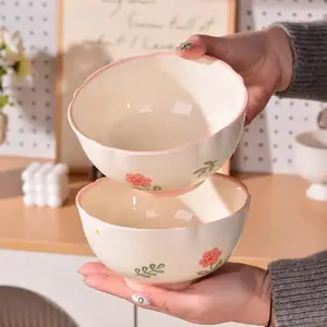 CERAMICS Fresh Underglaze Керамический набор посуды для дома, 2025 новая стильная чаша для лапши, 6 дюймов (15 см) - 1 шт