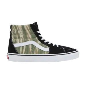 Кроссовки Vans Sk8-Hi, зеленый