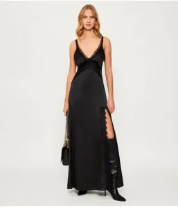 Атласное платье JAEL Marciano Guess, черный