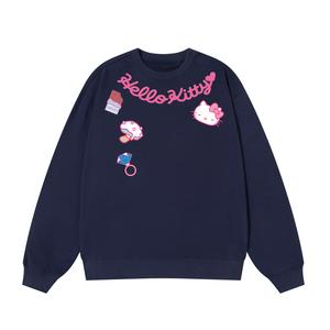 Hello Kitty Hello Kitty SS25 свитшот Unisex Sanrio, синий