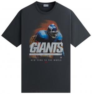 Футболка Kith & '47 for the NFL: Giants Vintage Tee 'Nocturnal', синий