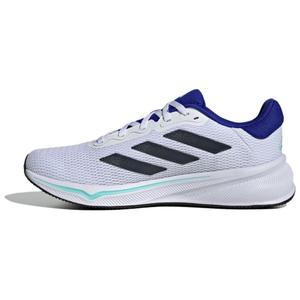 Response Slip Resistant Abrasion Resistant Low top кроссовки для бега мужские белые Adidas, белый/midnight синий/shimmery желтый