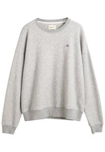 Толстовка SHIELD C-NECK GANT, светло-серый