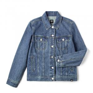Lee Винтажная джинсовая куртка женская среднего синего оттенка, Vintage Medium Blue