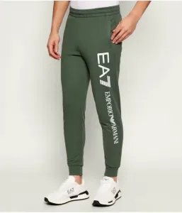 Спортивные штаны slim fit Ea7, зеленый