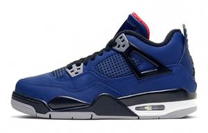 Кроссовки Jordan Air Jordan 4 Vintage Basketball, синий/черный