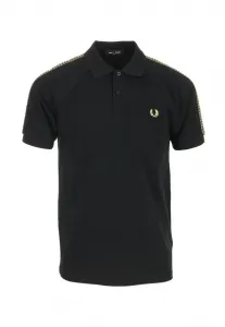 Рубашка-Поло с перекрестной лентой Fred Perry, Black