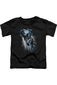 Футболка с коротким рукавом для малышей Batman Bat Crash Gildan, черный