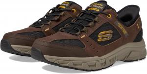 Кроссовки SKECHERS Oak Canyon Consistent Winne Hands Free Slip-In, Brown/Black