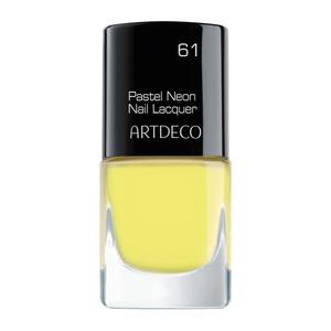 Лак для ногтей pastel neon nail lacquer Artdeco, 61 - yellow energy, объем 5 мл