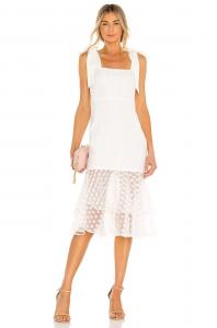 Платье миди Lovers and Friends Day Keeper, белый