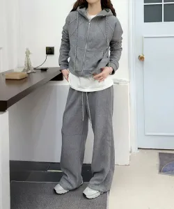 Aimoha -select-/Простой дизайн, комплект на молнии Aimoha - Select -, цвет Gray