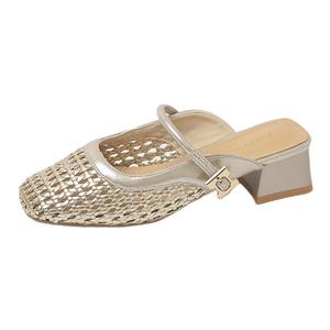 Женские сандалии с закрытым носком и резиновой подошвой, устойчивые к истиранию Boldi Kuki, Silver