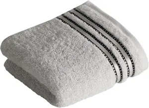 Мыло-полотенце Vossen "Cult Deluxe", (3 шт), мочалки в наборе, с глянцевой каймой, VEGAN 30х30 см (3 шт.), светло-серый