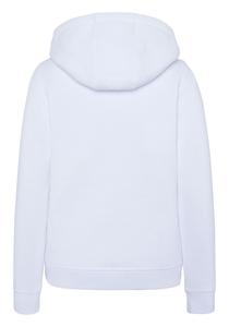 Худи с блестящим лейблом POLO SYLT, цвет Bright White