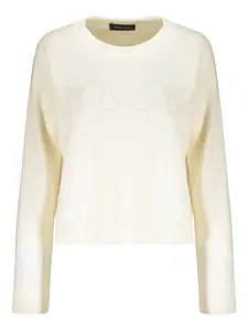 Укороченный свитер с круглым вырезом Herno, нейтральный