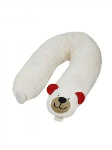 Органическая подушка для кормления в форме плюшевого мишки, наполнитель из микрогранул, произведено в Германии, приблизительно 180 см  Efie, Germany, ca. 180cm