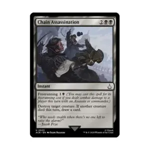 CCG Цепное убийство (U), MTG - Universes Beyond: Assassin's Creed