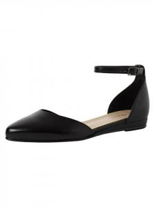 Балетки Tamaris, цвет black leather
