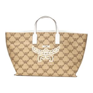 MCM Сумка-тоут из жаккардовой ткани рафия