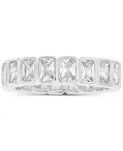 Кольцо с выращенной в лаборатории синей шпинелью (1/5 карата) и желтым кубическим цирконием (также с белым кубическим цирконием) Macy'S, white