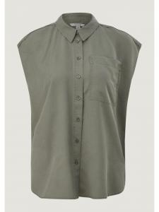 Comma Блузка цвета 7937_оливково-зеленый