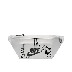 Nike Унисекс поясная сумка ручной работы с принтом в стиле стритвир, Butterfly Flower Cluster