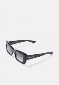 Солнцезащитные очки Alexander McQueen Sunglasses, Black/Grey/Black