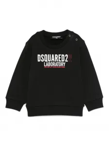 Толстовка с логотипом DSQUARED2 KIDS, черный