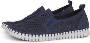 Мужские мокасины Ilse Jacobsen HORNBAEK Tulip140MEN, Без шнурков, Топсайдер, темно-синий