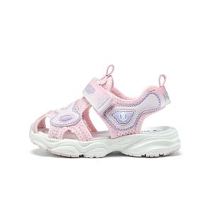 Дышащие, легкие, амортизирующие детские сандалии с противоударным дизайном для детей от 3 до 7 лет BIG WASP, розовый