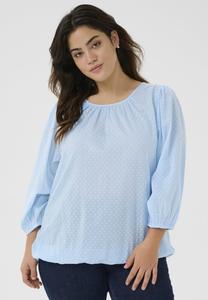 Блуза Kaffe Curve, синий