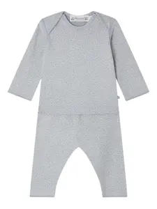 Комплект Timi с геометричным принтом Bonpoint, синий