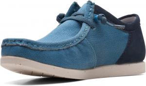 Мужские мокасины Clarks Shacrelite, бирюзовый