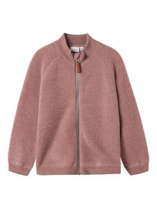 Вязаный кардиган NAME IT, темно-розовый