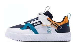 QIAODAN Низкие детские скейтерские кроссовки White Blue