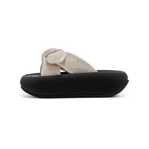 Женские сандалии-слайдеры EVA Quiet Slide ST&SAT, Silver