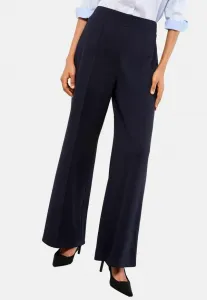 Брюки классического кроя с высокой талией и широкими штанинами. Lipsy, Navy Blue