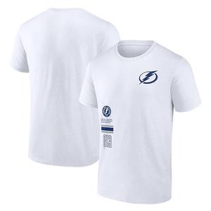 Мужская футболка fanatics branded tampa bay lightning represent белая Unbranded