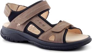 Мужские сандалии Ganter с закрытым носком, коричневый