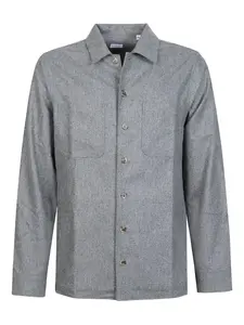 Рубашка из шерсти Orian, серый