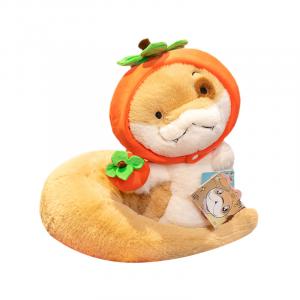 Плюшевая игрушка Cartoon Persimmon Puppy Snake, высота 21см/32см YUOU