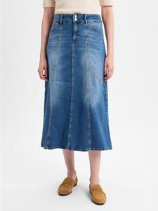 Юбка до колена Mos Mosh, цвет blue stone