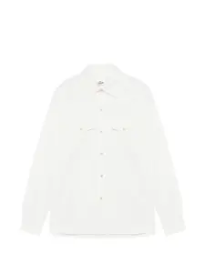 Техасская рубашка с клапанами на карманах Fortela, белый