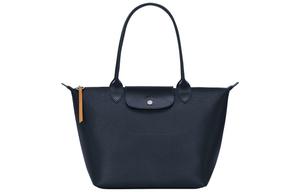 Сумка через плечо Le Pliage City из коровьей кожи, женская, морской синий LONGCHAMP