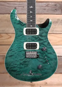 Электрогитара PRS SE Custom 24 Quilt Package Бирюзово-черная с чехлом