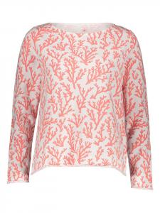 Толстовка белого/оранжевого цвета Juvia