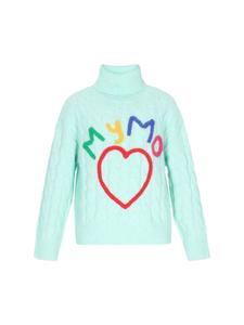 Женский свитер светло-мятного цвета myMo