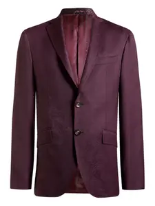 Жакет с узором пейсли и жаккардом ETRO, красный