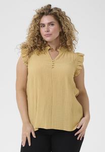 Блуза KCLYANA Kaffe Curve, коричневый